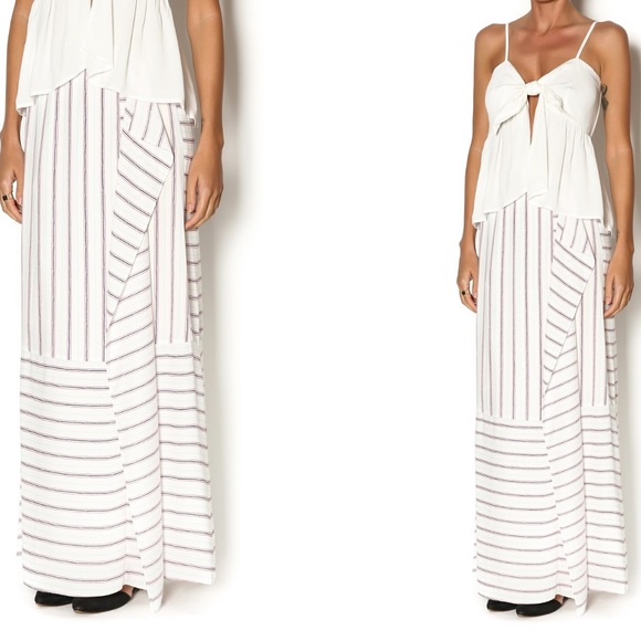 BCBG Max Azaria Haleigh striped Maxi Skirt - Picture 5 of 9